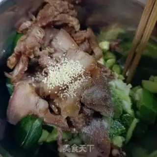 Make cucumber with pork step 5