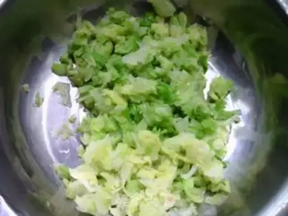 Make The meat and corn step 6