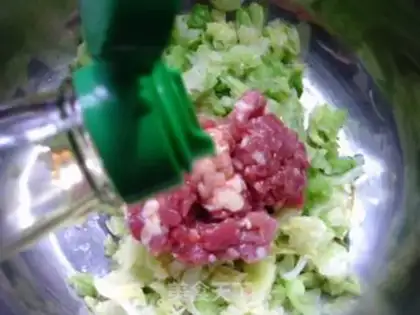 Make The meat and corn step 8