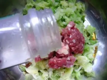 Make The meat and corn step 9