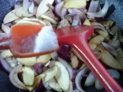 Make Meatloaf onions step 9
