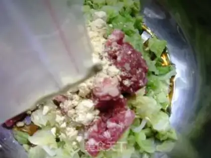 Make The meat and corn step 11