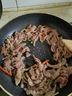 Make Pepper beef step 8