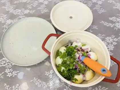 Make Korean egg step 2