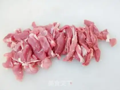 Make Celery fried meat step 2