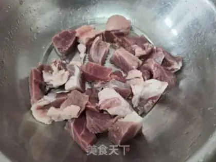 Make Monkey mushrooms, lamb stew step 3