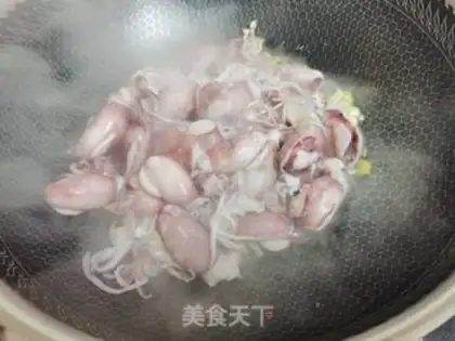 Make Red-bulled squid step 3
