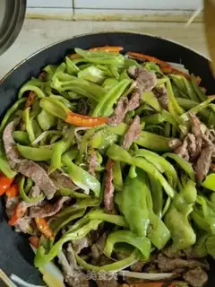 Make Pepper beef step 11