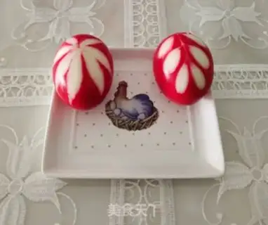 Make Creative color art egg step 12