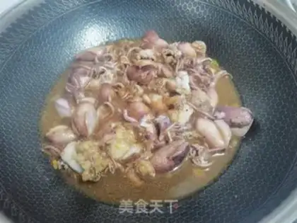 Make Red-bulled squid step 7
