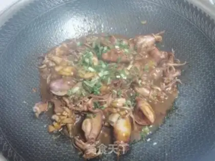 Make Red-bulled squid step 9