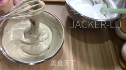 Make Sesame on tea and cream step 8