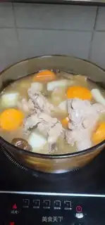 Make A deer, mushroom-porn chicken broth step 10