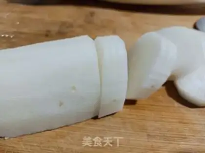 Make The radish step 0