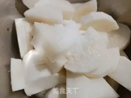 Make The radish step 1
