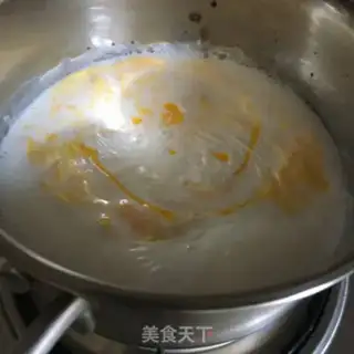 Make Rose milk boils eggs step 5