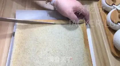 Make Sesame on tea and cream step 15