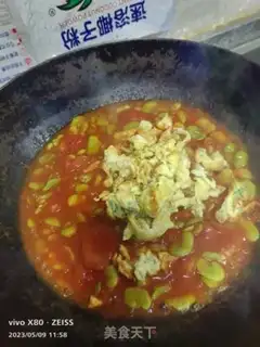 Make Scrambled tomato eggs step 6