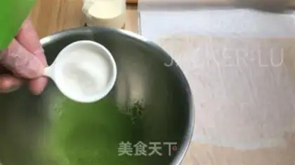 Make Sesame on tea and cream step 16