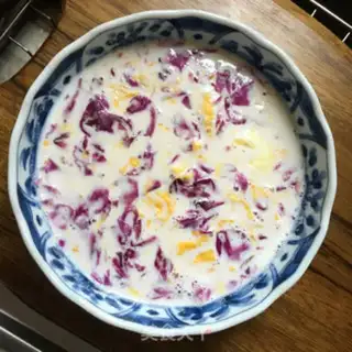 Make Rose milk boils eggs step 8