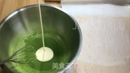 Make Sesame on tea and cream step 17