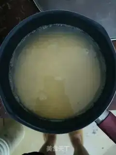 Make Cream of milk and green beans step 0