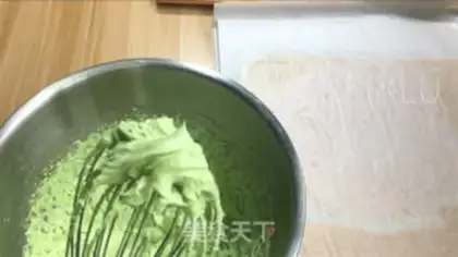 Make Sesame on tea and cream step 20