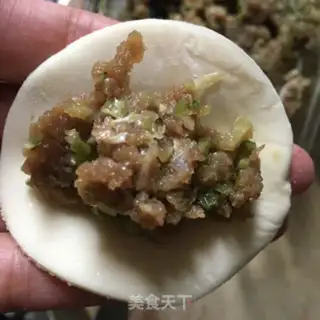 Make Dry lamb dumplings step 3