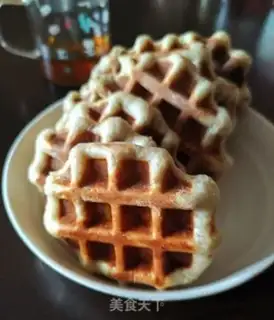 Make Banana waffles step 8