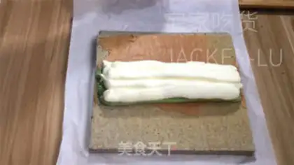 Make Sesame on tea and cream step 25