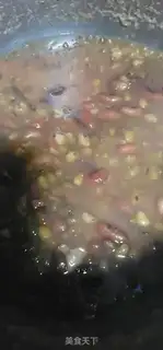Make Red bean green bean soup step 4