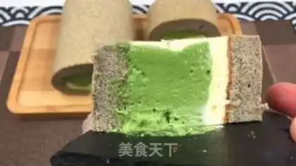 Make Sesame on tea and cream step 31