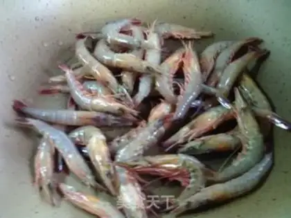Make Saltwater live shrimp step 2
