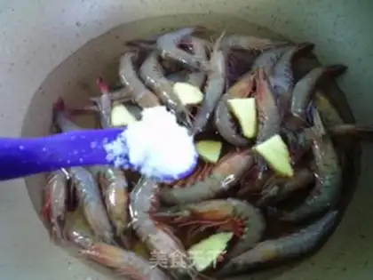 Make Saltwater live shrimp step 5