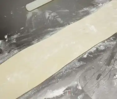 Make Breakfast egg noodles step 2