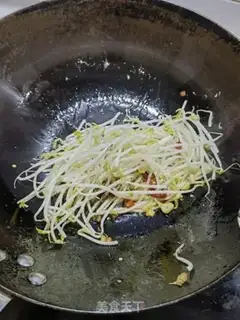 Make Sprouts and tofu step 2