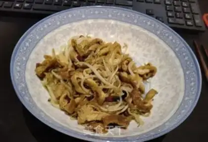 Make Sprouts and tofu step 4