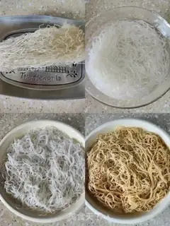 Make Meat and powdered rice step 0