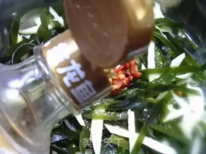 Make Spicy white sea ribbons step 11