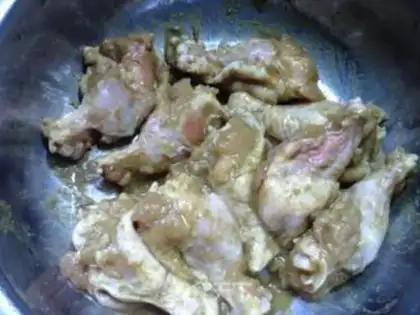 Make Air-fried salt chicken wings step 5