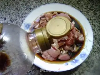 Make Chicken leg and white step 2