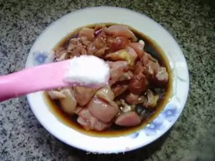 Make Chicken leg and white step 3