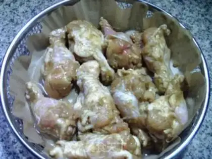 Make Air-fried salt chicken wings step 7