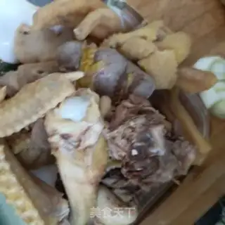 Make Chicken-cooked mushrooms step 8