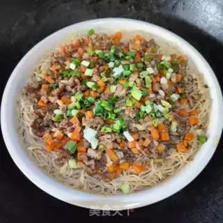 Make Meat and powdered rice step 10
