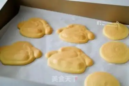 Make Teddy pine cake step 5