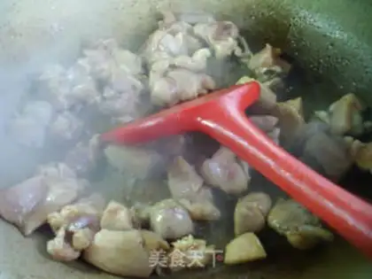 Make Chicken leg and white step 7