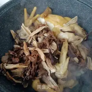 Make Chicken-cooked mushrooms step 13