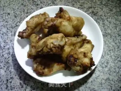 Make Air-fried salt chicken wings step 13