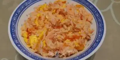 Make Tomato egg fried rice step 9